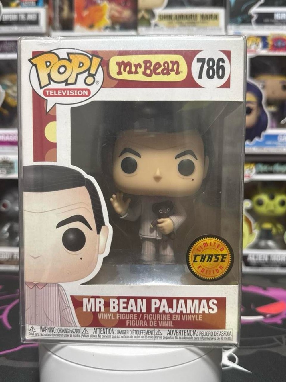 Funko Mr. Bean Pajamas Pop! Vinyl Figure - Pink Pajamas